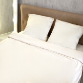 Постельное белье Евро для гостиниц и отелей из Бязи 120гр фото