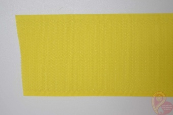 Контактная лента приш. 50мм (2 части) уп. ≈25м арт. 110 S желтый фото